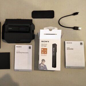 Sony 16GB ICD-TX660 Lightweight and Ultra-Thin Digital Voice Recorder Recording